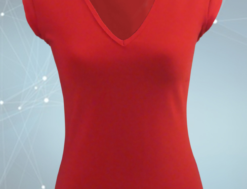 Women’s red blouse