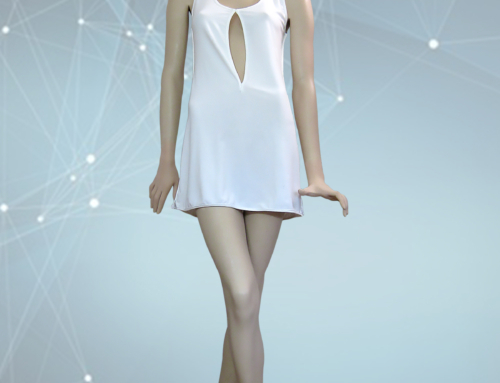 Lightweight short nightdress