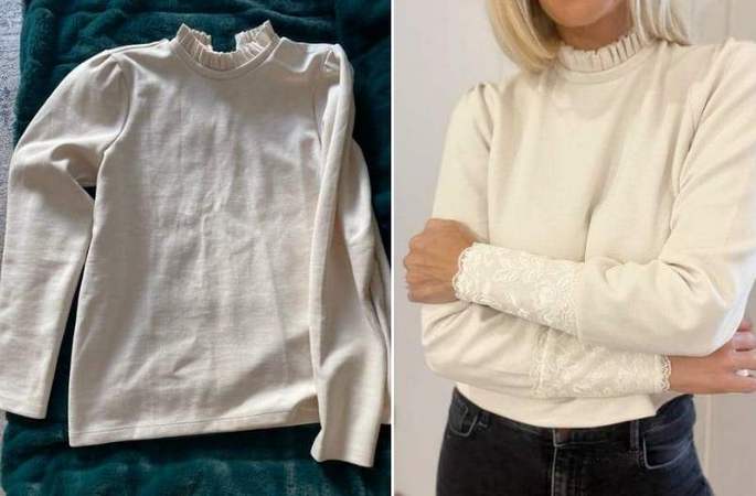 sweater sleeves alteration