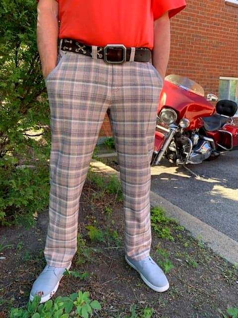 Bespoke trousers for men