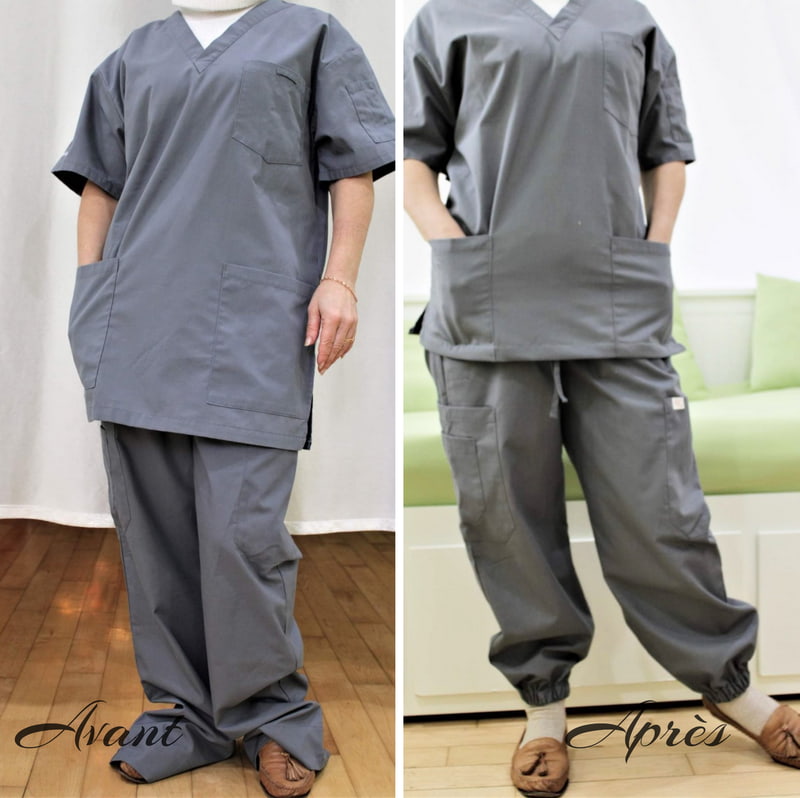 Medical uniform alteration