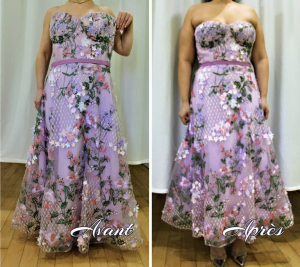 Wedding guest dress alterations Montreal