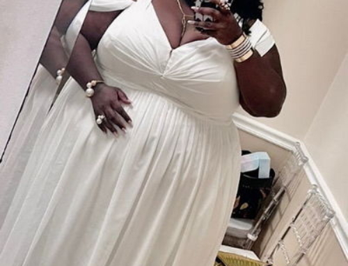 We make dresses bigger to fit
