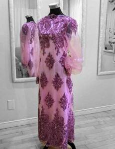 Robe de bal de fin d'études sur mesure