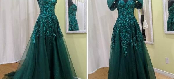 Off-shoulder dress alteration Laval