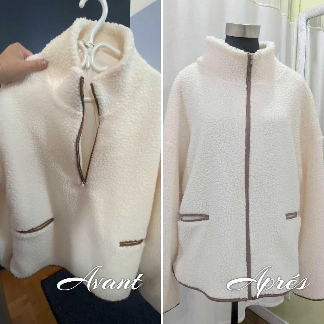 Changer la fermeture éclair Laval